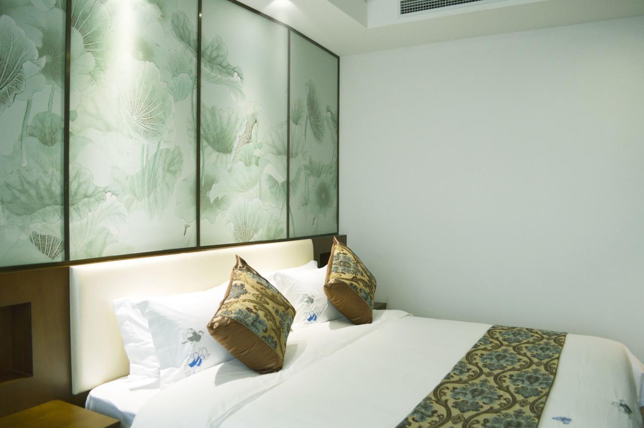 Noble Center Hotel Şanghay Dış mekan fotoğraf